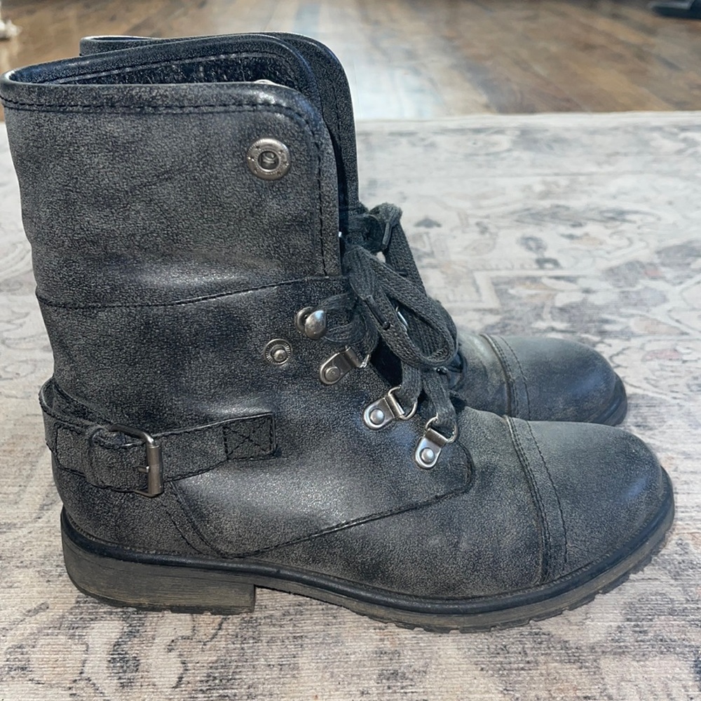 Combat Boots (foldable top)